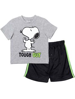 Peanuts Snoopy T-Shirt T-ShirtShorts Set