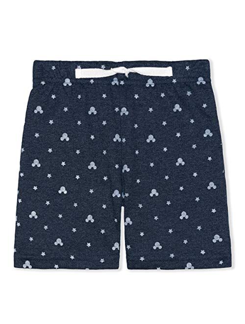 Disney Mickey Mouse Boy's 2-Piece Short Set with Crewneck T-Shirt and Star Print Shorts