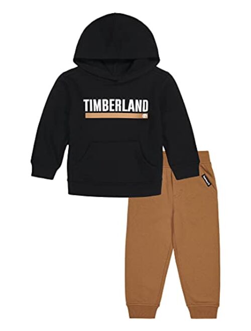 Timberland Boys' 2 Pieces Hooded Pullover Pants Set