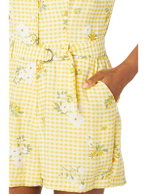 BCBGeneration Belted Romper V1VX3D17