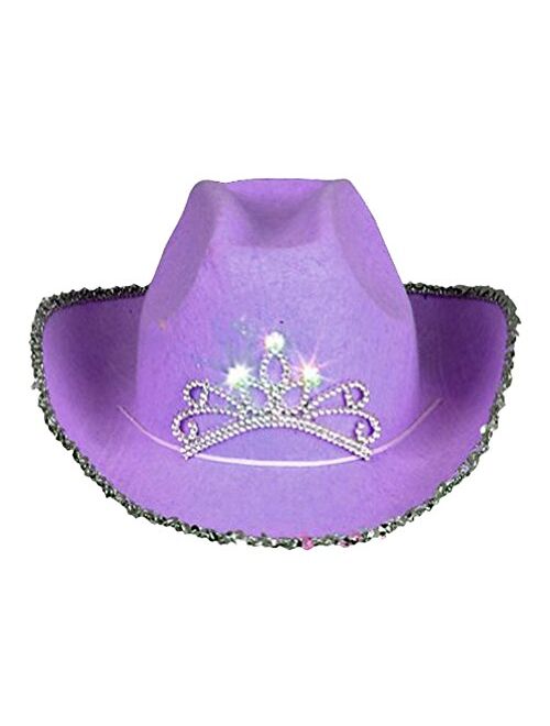 Parris Cowgirl Hat in,Purple,one Size