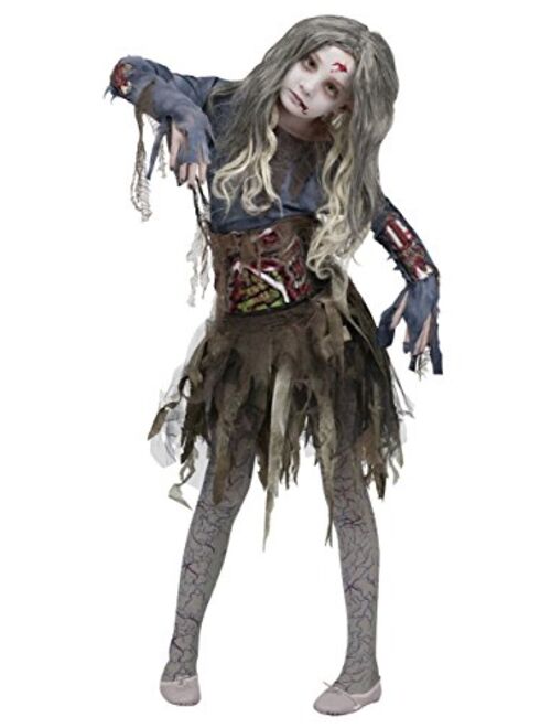 Fun World Girls Zombie Halloween Costume