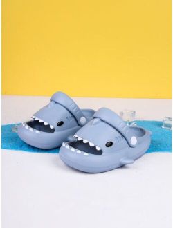 Boys Shark Design Vent Clogs