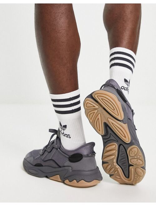 adidas Originals Ozweego sneakers in dark gray