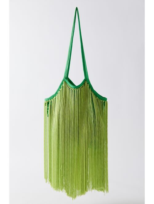 Urban Outfitters Fringe Mesh Tote Bag