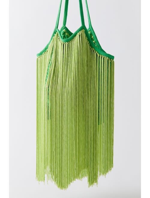 Urban Outfitters Fringe Mesh Tote Bag