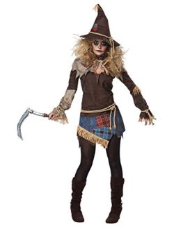 California Costumes Creepy Scarecrow Womens Costume