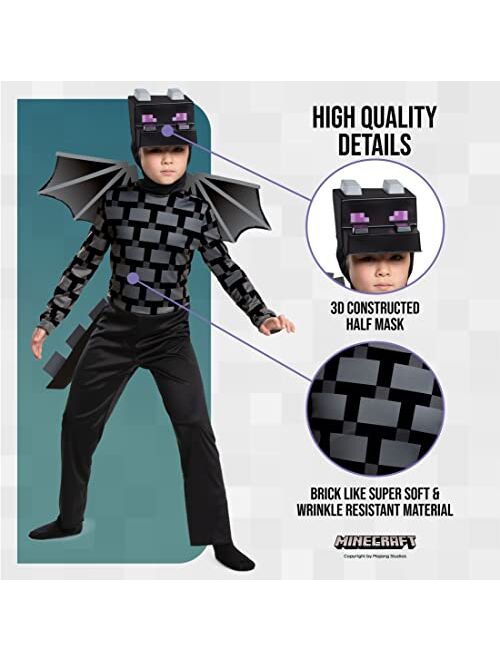 Disguise Kids Minecraft Classic Ender Dragon Costume