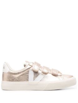 Recife metallic touch-strap sneakers