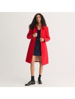 New lady day topcoat in Italian double-cloth wool