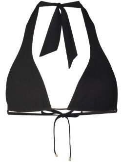 halterneck triangle bikini top