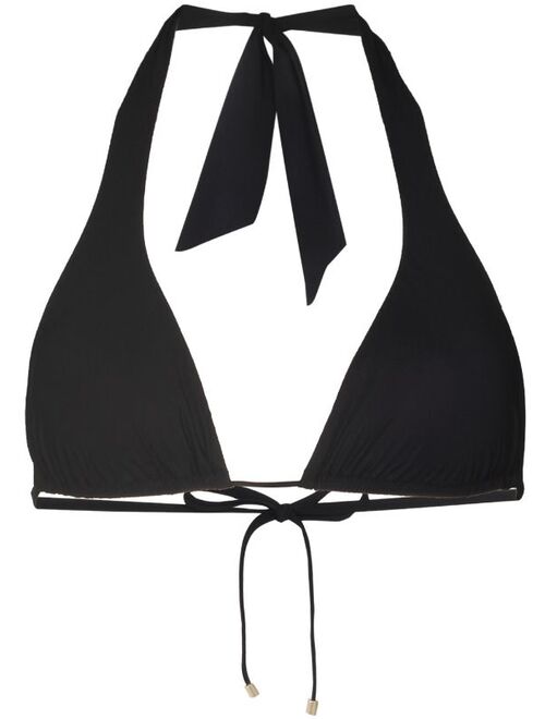 Dolce & Gabbana halterneck triangle bikini top
