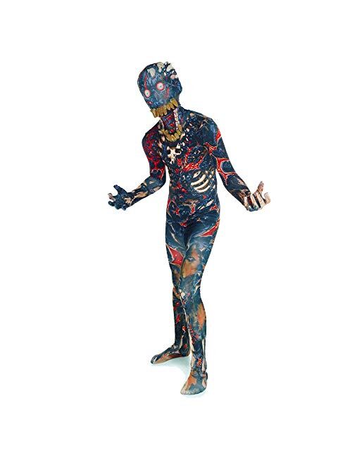 Morphsuits Official Burnt Zombie Jaw Dropper Kids Halloween Costume