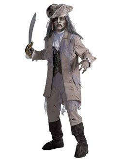 Forum Novelties Men's Zombie Pirate Ghost Halloween Costume