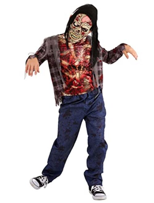 Fun Costumes Kid's Ghoulish Zombie Costume