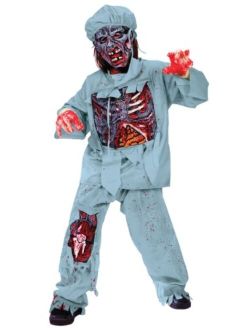 Child Zombie Doctor Halloween Costume