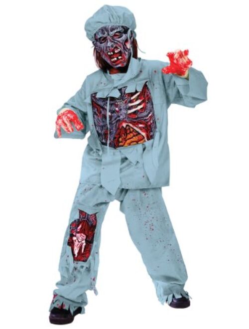 Fun World Child Zombie Doctor Halloween Costume