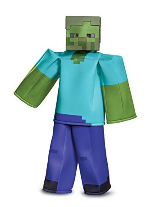 Disguise Minecraft Prestige Kid Zombie Halloween Costume