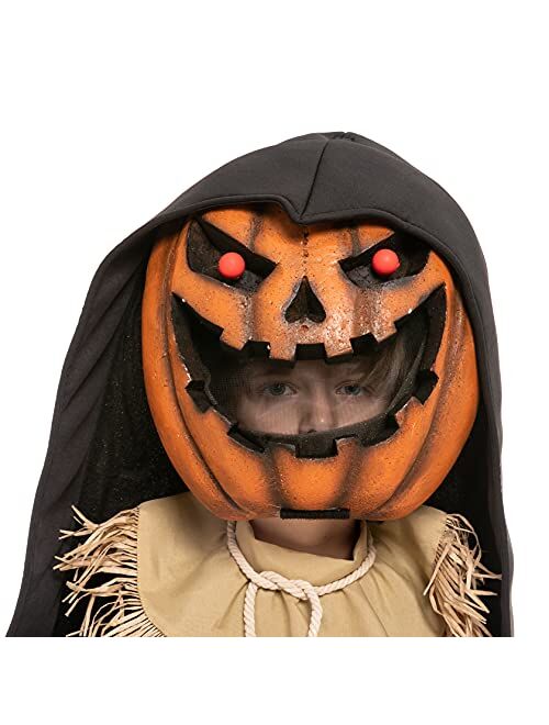 Spooktacular Creations Halloween Child Unisex Wicked Pumpkin costume Set, Scary Pumpkin Kids costume for Halloween Cosplay