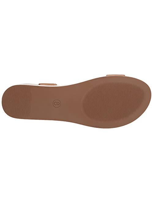 Amazon Essentials Women's Two Band Flatform Sandal