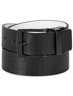 Big Boys Reversible Casual Belt with Embossed Strap