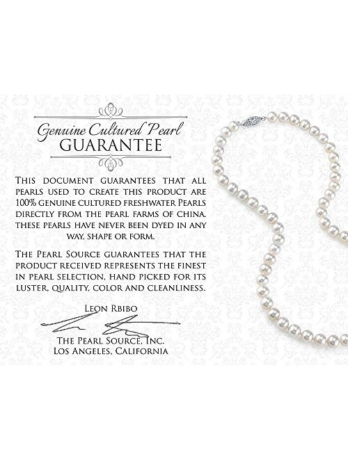 The Pearl Source 5mm Multicolored Freshwater Cultured Pearl Necklace & Bracelet