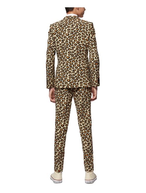 OPPOSUITS Big Boys 3-Piece The Jag Animal Print Suit Set