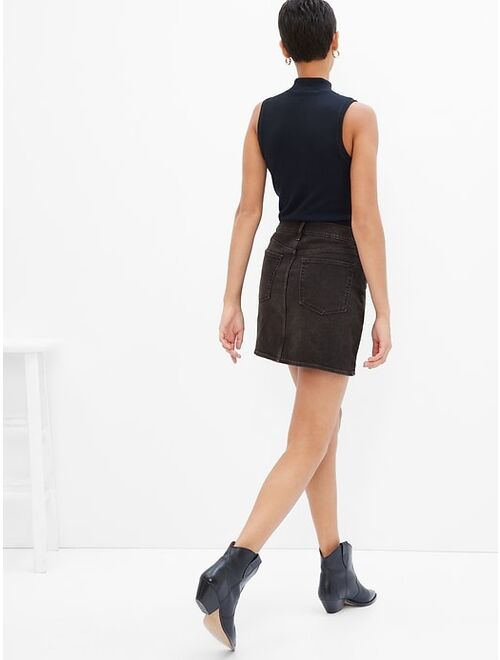 Gap Denim Mini Skirt with Washwell
