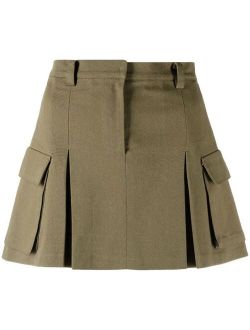 Frankie Shop Audrey pleated cargo pocket miniskirt
