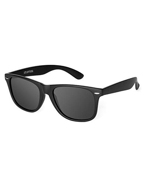 Atx Optical XXL Mens Extra Large Wayfinder Polarized Sunglasses for Big Wide Heads 152mm