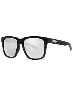 MAXJULI Polarized Sunglasses for Big Heads Men Women 8023