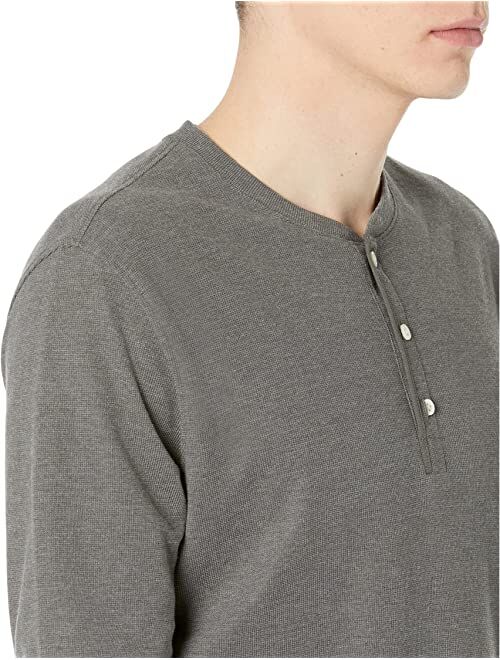 billy reid Mini Waffle Henley