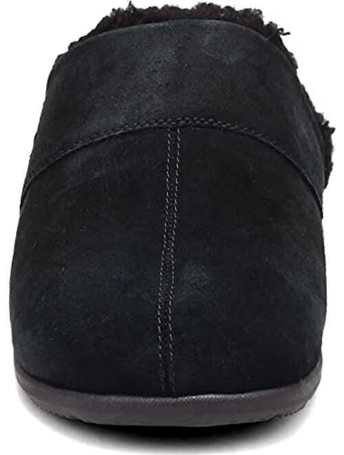 Vionic Men's Bridges Alfons Mule Sipper- Comfortable Spa House Slippers that include Three-Zone Comfort with Orthotic Insole Arch Support, Soft House Shoes for Men