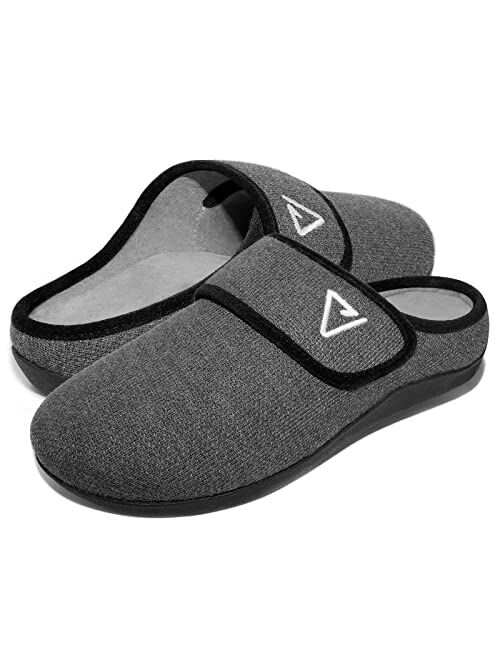 Orthotic Slippers with Arch Support, Orthopedic House Slipper with Adjustable Strap for Men Women Plantar Fasciitis Flat Foot by V.Step