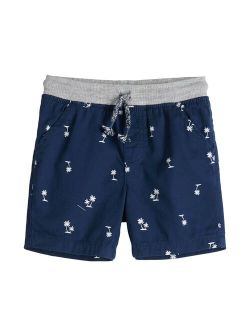 Toddler Boy Jumping Beans Printed Twill Pull-On Shorts