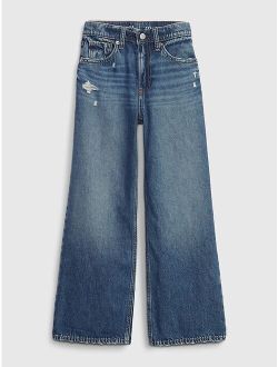 Buy GAP Teen Low Rise Vintage Boot with Washwell Jeans online