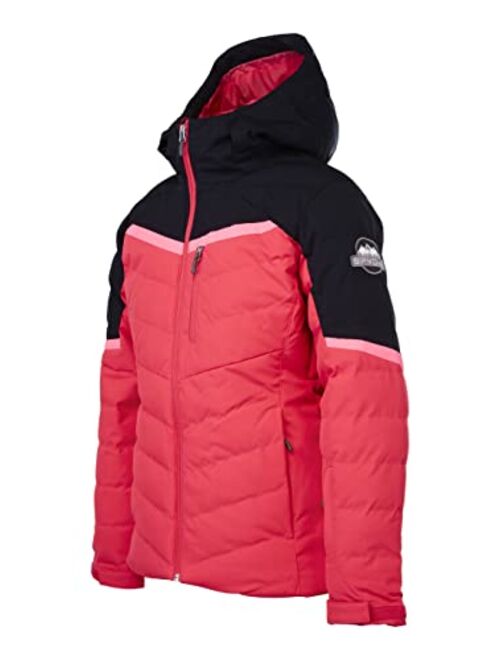 Spyder Women's Standard Brisk Synthetic Insulated Down Ski Jacket