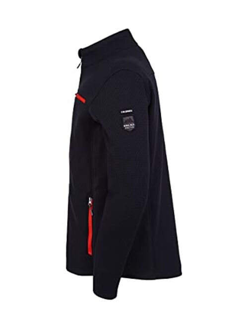 Spyder Men's Bandit Wengen Full Zip Fleece Jacket