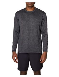 Men's Standard Heather Long Sleeve Rashguard