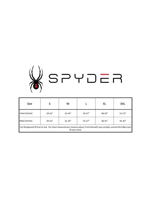 Spyder Men's Standard Heather Long Sleeve Rashguard