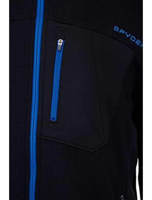 Spyder Men's Bandit Full Zip Mid-Layer Jacket