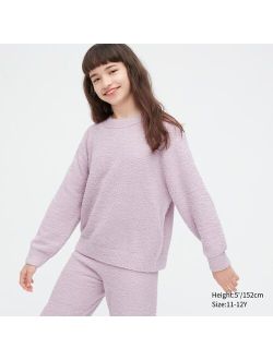 Soft Fluffy Long-Sleeve Pullover