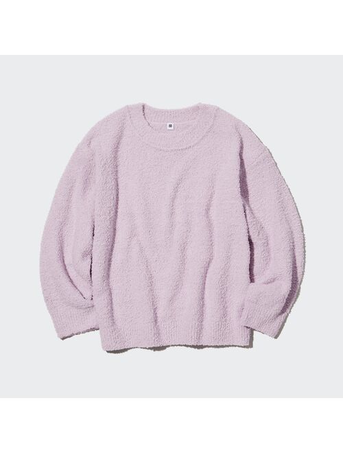 UNIQLO Soft Fluffy Long-Sleeve Pullover