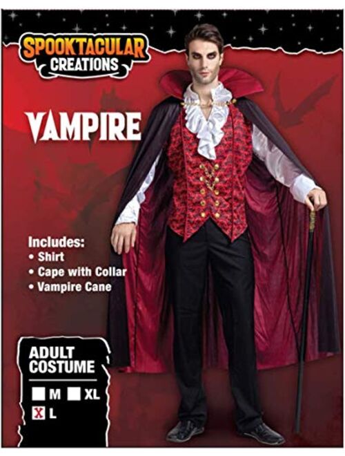 Buy Spooktacular Creations Renaissance Medieval Scary Vampire Deluxe ...
