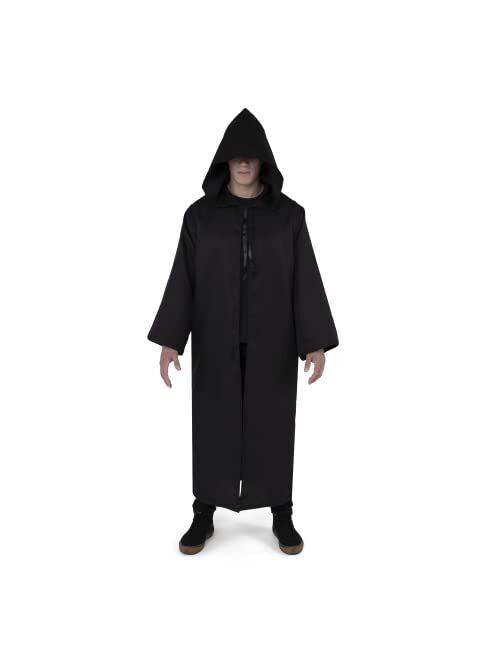 Spooktacular Creations Men Cloak Costume Hooded Robe Cape for Adult Halloween Dress Up Party, Cosplay Party-XXL