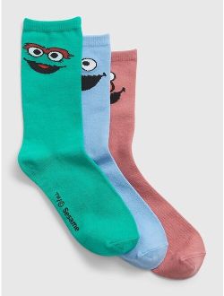 GapKids | Sesame Street Crew Socks (3-Pack)