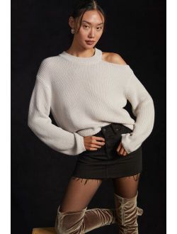 Cold Shoulder Sweater
