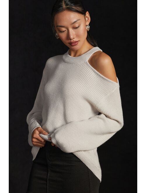 Velvet by Graham & Spencer Cold Shoulder Sweater