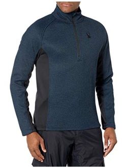 Active Sports Men's Outbound Half Zip Mid-Weight Mock Neck Sweater