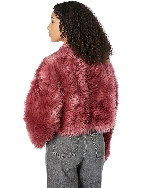 Free People All Night Faux Fur - Solid